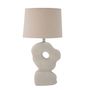 Table lamps - Cathy Table lamp, White, Stoneware  - BLOOMINGVILLE