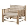 Lounge chairs - Korfu Lounge Chair, Nature, Bamboo  - BLOOMINGVILLE