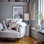 Autres tables - Jasmia Table d'appoint, Blanc, Marbre - BLOOMINGVILLE MULTIBRAND HOUSE