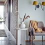 Autres tables - Jasmia Table d'appoint, Blanc, Marbre - BLOOMINGVILLE MULTIBRAND HOUSE