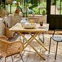 Dining Tables - Sole Dining Table, Nature, Bamboo - BLOOMINGVILLE MULTIBRAND HOUSE