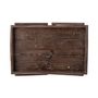 Kitchen utensils - Phie Serving Tray, Brown, Reclaimed firwood  - CREATIVE COLLECTION