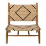 Lounge chairs - Lennox Lounge Chair, Nature, Teak  - CREATIVE COLLECTION