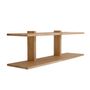 Etagères - Dalip Tablette, Nature, Bois d'hévéa - BLOOMINGVILLE MULTIBRAND HOUSE