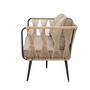 Sofas - Pavone Fire-resistant Sofa, Brown, Metal  - BLOOMINGVILLE MULTIBRAND HOUSE