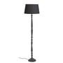 Floor lamps - Callie Floor Lamp, Black, Rubberwood  - BLOOMINGVILLE