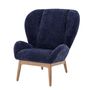 Chaises longues - Eave Chaise de salon, Blue, Polyester  - BLOOMINGVILLE