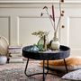 Tables basses - Hattie Table basse, Noir, Rotin - BLOOMINGVILLE MULTIBRAND HOUSE