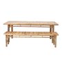 Tables Salle à Manger - Sole Table de salle à manger, Nature, Bambou - BLOOMINGVILLE MULTIBRAND HOUSE