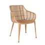 Chaises longues - Amira Chaise de salon, Nature, Rotin - BLOOMINGVILLE MULTIBRAND HOUSE