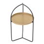 Other tables - Ins Tray Table, Gold, Metal  - BLOOMINGVILLE