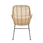 Chaises longues - Lake Chaise de salon, Nature, Rotin - BLOOMINGVILLE MULTIBRAND HOUSE