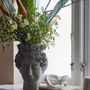 Vases - Akira Vase, Grey, Stoneware - BLOOMINGVILLE MULTIBRAND HOUSE