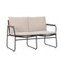 Sofas - Hampton Sofa, Black, Metal  - BLOOMINGVILLE MULTIBRAND HOUSE