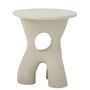 Other tables - Amiee Side Table, White, Polyresin  - BLOOMINGVILLE
