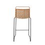 Chairs - Gunnel Bar Chair, Nature, Rattan  - BLOOMINGVILLE MULTIBRAND HOUSE