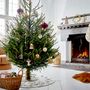 Autres décorations de Noël - Kayra Support arbre, Brass, Fer forgé  - BLOOMINGVILLE
