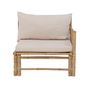 Sofas - Korfu Module Sofa Right Corner, Nature, Bamboo - BLOOMINGVILLE MULTIBRAND HOUSE