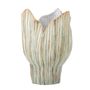 Vases - Mahira Vase, Verte, Grès  - BLOOMINGVILLE MULTIBRAND HOUSE
