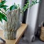 Vases - Mahira Vase, Verte, Grès  - BLOOMINGVILLE MULTIBRAND HOUSE