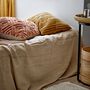 Throw blankets - Terni Bedspread, Nature, Linen OEKO-TEX®  - BLOOMINGVILLE