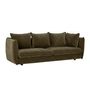 Sofas - Austin Sofa, Green, Recycled Polyester - BLOOMINGVILLE MULTIBRAND HOUSE