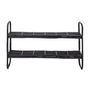 Shelves - Zigge Shelf, Black, Cane  - BLOOMINGVILLE MULTIBRAND HOUSE
