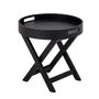 Other tables - Freya Tray Table, Black, Rubberwood  - BLOOMINGVILLE