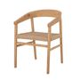 Chaises - Vitus Chaise de salle à manger, Nature, Chêne - BLOOMINGVILLE MULTIBRAND HOUSE