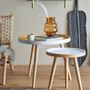 Tables basses - Cappuccino Table basse, Blanc, Bambou Set of 2 - BLOOMINGVILLE MULTIBRAND HOUSE