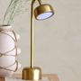 Lampes sans fil  - Nico Portable Lampe, Rechargeable, Brass, Métal  - BLOOMINGVILLE