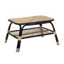 Tables basses - Loue Table basse, Noir, Rotin - BLOOMINGVILLE MULTIBRAND HOUSE