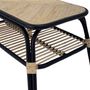 Tables basses - Loue Table basse, Noir, Rotin - BLOOMINGVILLE MULTIBRAND HOUSE