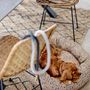 Pet accessories - Vittoria Dog Basket, Brown, Cotton  - BLOOMINGVILLE