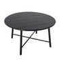 Dining Tables - Lope Dining Table, Black, Acacia  - CREATIVE COLLECTION