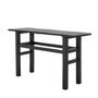 Autres tables  - Riber Table console, Noir, Bois de récupération  - BLOOMINGVILLE