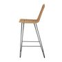 Chaises - Vargas Chaise de bar, Nature, Polyrattan - BLOOMINGVILLE