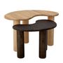 Coffee tables - Luppa Coffee Table, Nature, Rubberwood  - BLOOMINGVILLE