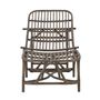 Lounge chairs - Dione Deck Chair, Brown, Rattan  - BLOOMINGVILLE