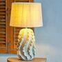 Table lamps - Natika Table lamp, Nature, Stoneware  - CREATIVE COLLECTION