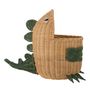 Shopping baskets - Eddi Basket, Nature, Rattan - BLOOMINGVILLE MINI