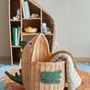 Shopping baskets - Eddi Basket, Nature, Rattan - BLOOMINGVILLE MINI