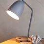 Table lamps - Lemar Table lamp, Grey, Metal  - BLOOMINGVILLE