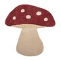 Rugs - Mushroom Rug, Red, Wool - BLOOMINGVILLE MINI