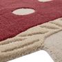 Rugs - Mushroom Rug, Red, Wool - BLOOMINGVILLE MINI
