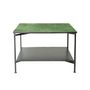 Coffee tables - Bene Coffee Table, Green, Metal  - BLOOMINGVILLE