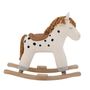 Toys - Merlen Rocking Toy, Horse, White, Polyester  - BLOOMINGVILLE MINI