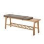 Benches - Linde Bench, Nature, Rubberwood  - BLOOMINGVILLE