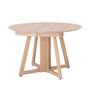 Tables Salle à Manger - Owen Table à dîner extensible, Nature, FSC® 100%, Chêne  - BLOOMINGVILLE MULTIBRAND HOUSE
