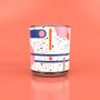 Decorative objects - Scented candle made in France Sottsass - series Memphis - LUMEN